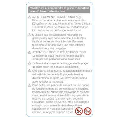 autocollant d'avertissement